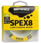 SPRO Fonott zsinór SPEX8 Lime Green 0.12mm 150m (5401-112)