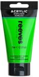 Reeves akrilfesték, 75 ml - fluorescent green