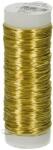  Ékszer drót, 0, 3 mm, 80 m - sárgaréz