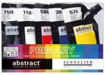 SENNELIER Abstract akrilfesték készlet, 5x120 ml, Primary set