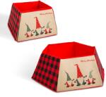 Family Karácsonyfatalp takaró manó mintával - 55x26cm