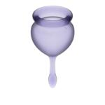 Satisfyer Feel Good Menstrual Cup Lilla [2 db]
