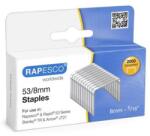 Rapesco Tűzőkapocs, 53/8, horganyzott, RAPESCO, 2000db/doboz (0752) - mystock