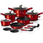 Berlinger Haus Edénykészlet 15 részes márvány bevonattal Burgundy Edition BH/1226NN (BH/1226NN)