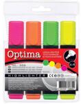 Optima Szövegkiemelő OPTIMA 4db-os készlet (120924) - nyomtassingyen