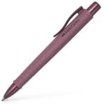 Faber-Castell Golyóstoll, 1 mm, XB, nyomógombos tolltest, bordó tolltest, FABER-CASTELL "Poly Ball Urban", kék (TFC241119) - pritone