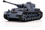 Torro RC TORRO tank 1: 16 RC PzKpfw IV F2 - BB Airsoft+IR (fém lánctalpak) (TOR14302-GY)