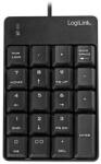 LogiLink Tastatura numerica LogiLink ID0184, USB (Negru) (ID0184)