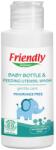 Friendly Organic Detergent pentru vase si biberoane fara miros, 100ml, Friendly Organic