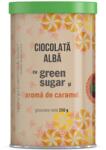 Laboratoarele Remedia Ciocolata alba cu green sugar si aroma de caramel, 250g, Laboratoarele Remedia