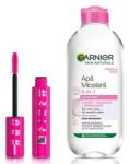 Garnier Pachet Apa micelara pentru ten sensibil Skin Naturals 400ml, Garnier + Mascara Lash Sensational Firework 10ml, Maybelline
