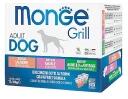 Monge Dog Grill Multibox Salmon, Pork, Lamb with vegetables 12x100 g
