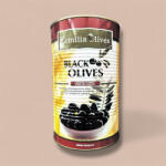 Ermilia Olives Masline Negre Confit Oxidate, Super Colossal (111-120) Fara Samburi 2 KG