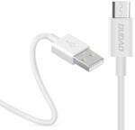 Dudao Cablu de date Dudao L1M, USB - Micro-USB, 1m, 3A, Alb