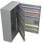 BASI SS 200 PZ Szürke félcilinderes kulcsszekrény B21710199 (B21710199)