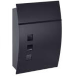 Picco Rino modern kültéri postaláda Fekete (PI0036)
