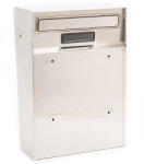 Silmec Corte univerzális társasházi inox postaláda 10-014 (SC10-014)