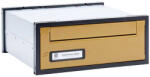 Silmec Scala 302 arany beépíthető postaláda 30-302.51 (SC30-302-51)