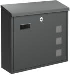 BASI BK 350M Antracit modern utcai postaláda B21700901 (B21700901)