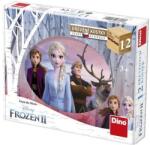 Dino Blocuri din lemn Frozen II 12 buc (DN641297)