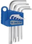 KING TONY rövid imbuszkulcs készlet 1, 5-10 mm, 9 részes (20219MR)