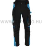 SARA Crafter nadrág, fekete/petrol kék - XXXL/64 (1-05-550-25-80-64)