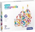 Bufnitel Set de constructie STEM magnetic - Tuburi flexibile (108 piese) (EDUC-CH1456) Jucarii de constructii magnetice