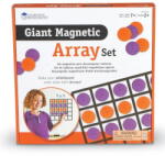 Learning Resources Joc magnetic gigant - Invat matematica (EDUC-LER6648) Jucarii de constructii magnetice