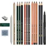 Faber-Castell Discovery set 17 db-os művészceruza készlet (FABER-CASTELL_FC112925) (FABER-CASTELL_FC112925)