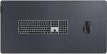 Artimo Desk Mat Loom Series Prémium Szövet Egérpad - L 90x45 cm, Sötét szürke