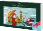 Faber-Castell London 12 db-os művészfilctoll készlet (FC267137) - officedepot