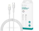 DEVIA ST394584 Kintone 1m 27W PD Type-C - Lightning adat- és töltőkábel (ST394584) - officedepot