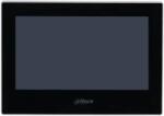 Dahua IP video kaputelefon (beltéri egység, WiFi, 7" touch screen, 1024x600, PoE, SD, I/O, H. 265, fekete) (VTH2621G-WP) (VTH2621G-WP)