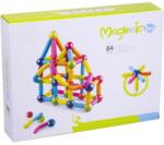 Bufnitel Set de constructie magnetic - Forme 3D (84 piese) (EDUC-CH1027) Jucarii de constructii magnetice
