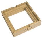 ACO Drain Pointlock Szintező udvari összefolyóhoz, 28, 5 x 28, 5 x 6 cm 02717 (02717)