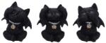 Nemesis Now Комплект статуетки Nemesis Now Adult: Humor - Three Wise Vampuss, 9 cm (U6105W2)