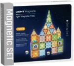 Bufnitel Joc magnetic Diamond cu lumini - 75 piese (7.5 cm) (EDUC-CH1228) Jucarii de constructii magnetice