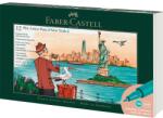 Faber-Castell New York 12 db-os művészfilctoll készlet (FC267135) - officedepot