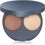 INIKA Organic Contour Duo пудра за контуриране на лицето цвят Teak 5 гр