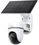 TP-LINK Wireless Kamera Cloud beltéri/kültéri + Okos Solar Panel IP65, TAPO C610 KIT