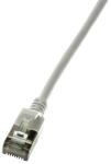 LogiLink CQ9072S Patch kábel SlimLine, Ultraflex, Cat. 6A, U/FTP, szürke, 5 m (CQ9072S)