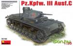MiniArt Models 1/35 Pz. Kpfw. III Ausf. С katonai jármű modell