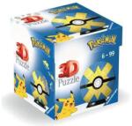 Ravensburger 55 db-os 3D puzzle - Pokémon Poké Balls - Quick Ball (11580) (11580)
