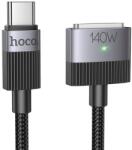 hoco. Kábel USB C - Mag3 Hoco 5A 140W mágneses 1, 8 m U141 fekete Macbookhoz