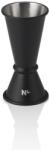  NOCTURN japán stílusú italmérce 20/40 ml rozsdamentes acél matt fekete - bareszkozok
