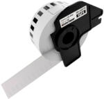 AIMO Etichete continue inguste compatibile Brother DK-22214, 12 mm 30, 48 m, pentru cabluri, active si echipamente (ADK-22214)