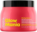 Matrix Total Results Glow Mania Glazing Queen hajmaszk glikolsavval és csipkebogyó olajjal, védi a színt és fényt ad, 500ml