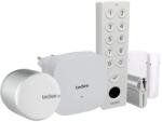 Tedee PRO Set: Încuietoare inteligentă Tedee Smart Lock Silver + Bridge + Keypad Pro + Door Sensor + Cilindru (TedeeProFullSvW)