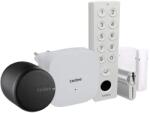 Tedee PRO Set: Încuietoare inteligentă Tedee Smart Lock Black + Bridge + Keypad Pro + Door Sensor + Cilindru (TedeeProFullBkW)