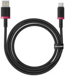 Baseus Dura USB Type A to Type C 60 W fast charging cable 1 m Black, Red (P10377802U01-01) - vexio